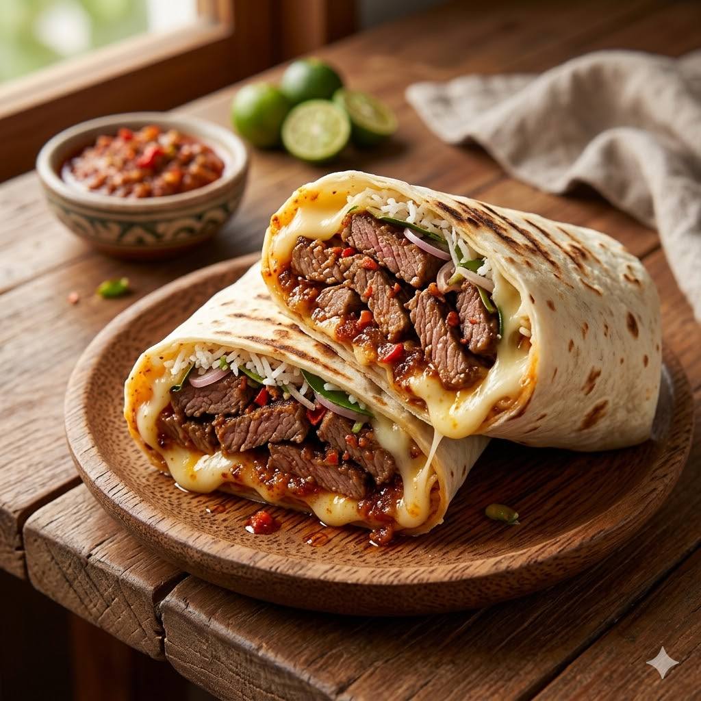 Beef Wrap Taliwang